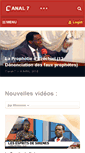 Mobile Screenshot of canal-7.net